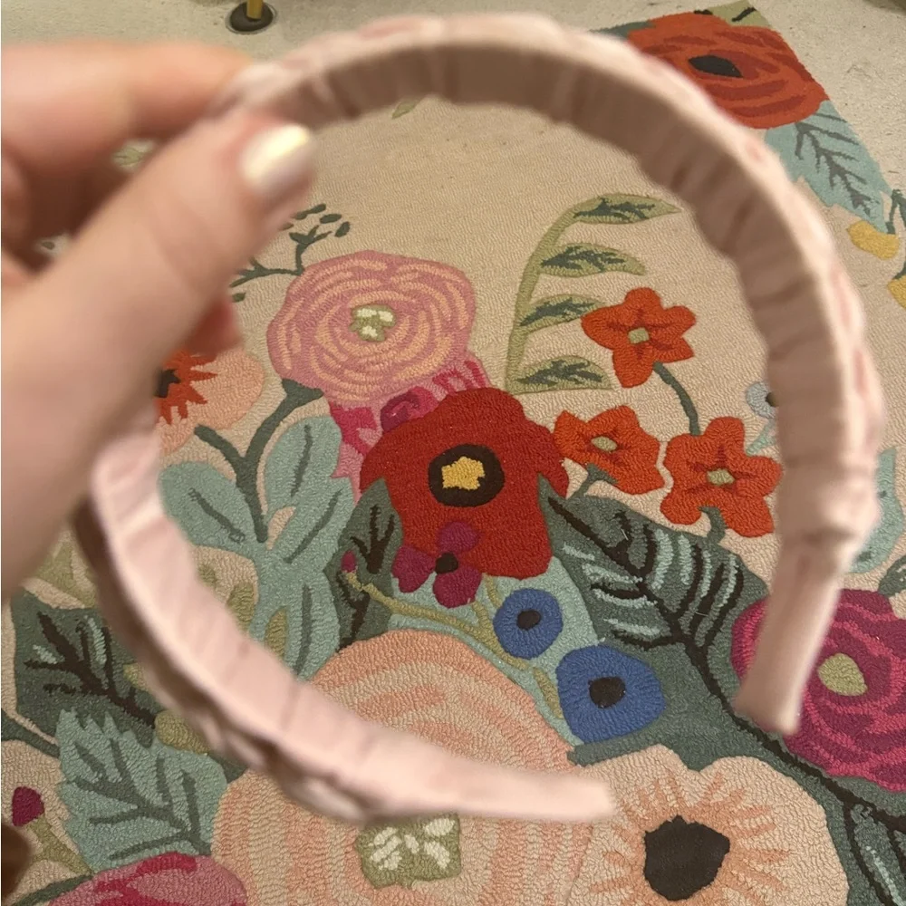Braided‎ Pink Headband